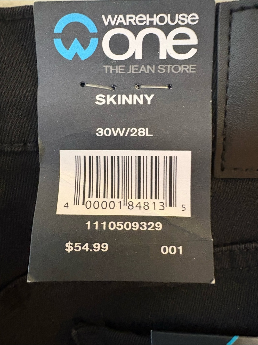 Warehouse One Women’s Black Skinny Jeans, Sz 30. NWT - Picture 6 of 11